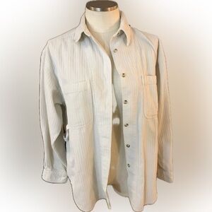Vintage At Last Jeanswear Corduroy Women’s Long Sleeve Button Shirt